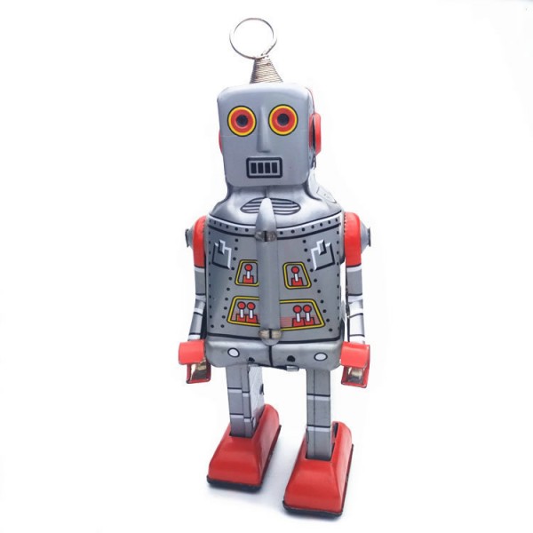 Robot 1960s Classic Wind Up Toy Robot