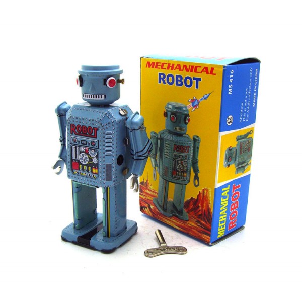 Mechanical Robot Wind Up Toy Arms Swing Robot