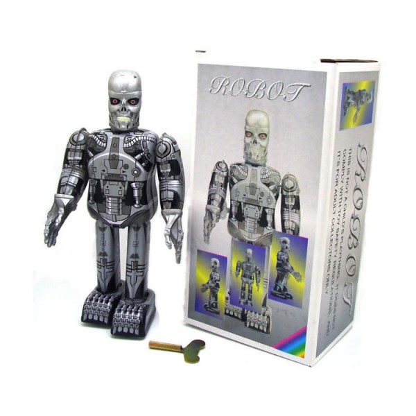 Terminator Robot Wind Up Toy