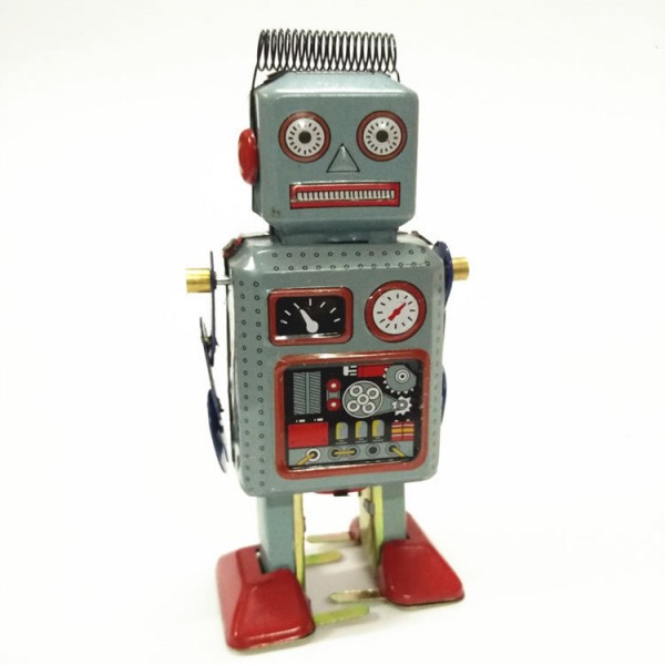 Classic Robot Wind Up Tin Toy