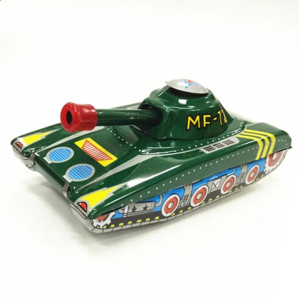 Tank Wind Up Tin Toy