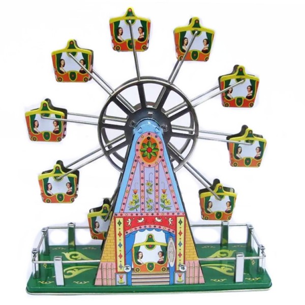 Ferris Wheel Wind Up Tin Toy