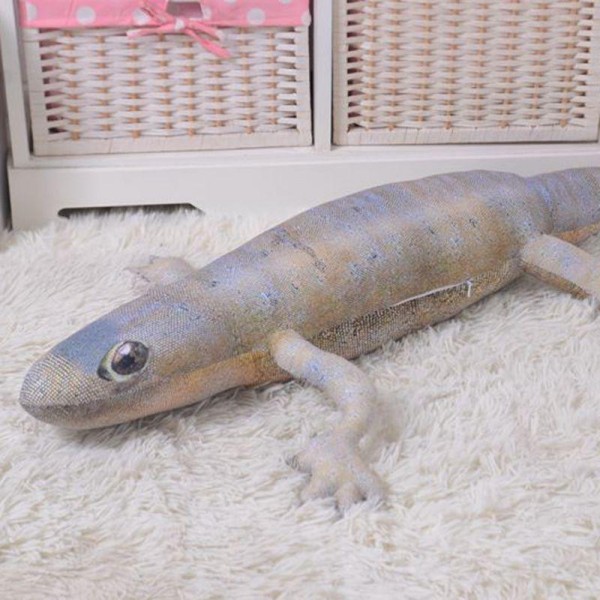 Realistic Lizard Plush Toy, Animal Soft Cotton Lizard Plush Pillow, 43.4 Inch (110 cm)