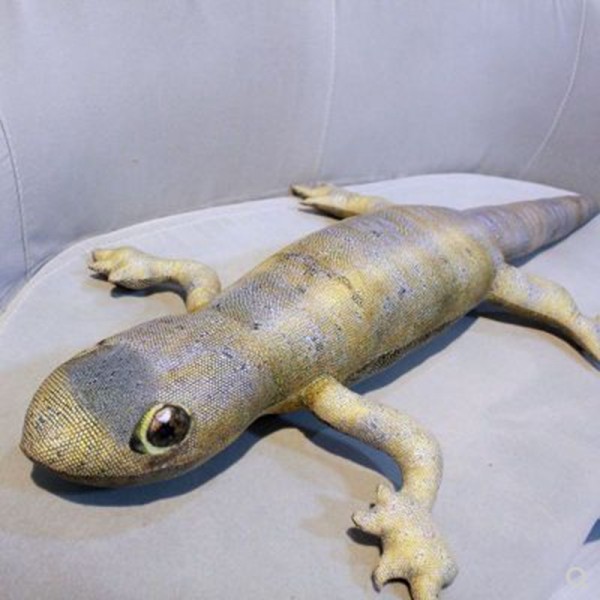 Realistic Lizard Plush Toy, Animal Soft Cotton Lizard Plush Pillow, 43.4 Inch (110 cm)