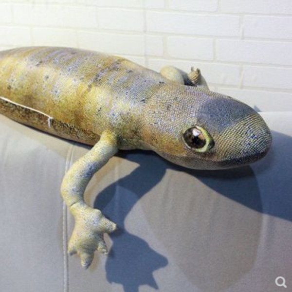 Realistic Lizard Plush Toy, Animal Soft Cotton Lizard Plush Pillow, 43.4 Inch (110 cm)