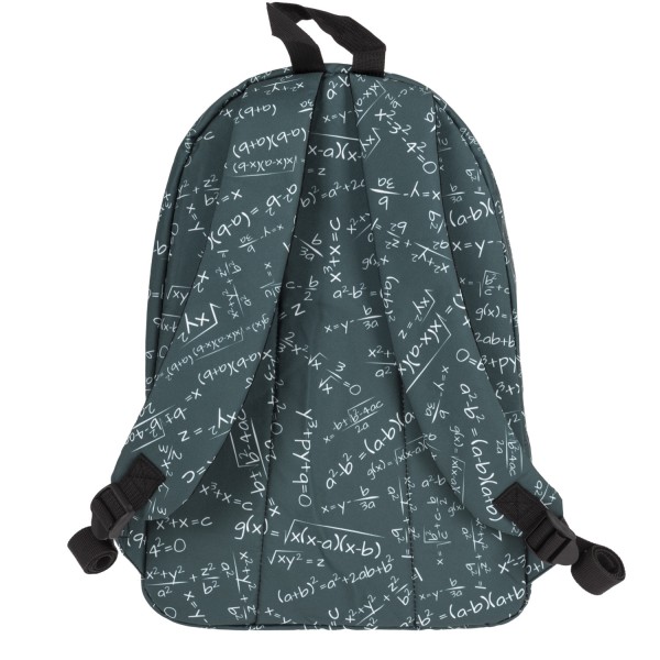 Mathematical Formulas Pattern Backpack, Daily Use Mathematical Equations Pattern Backpack, Comfortable Casual Daypack