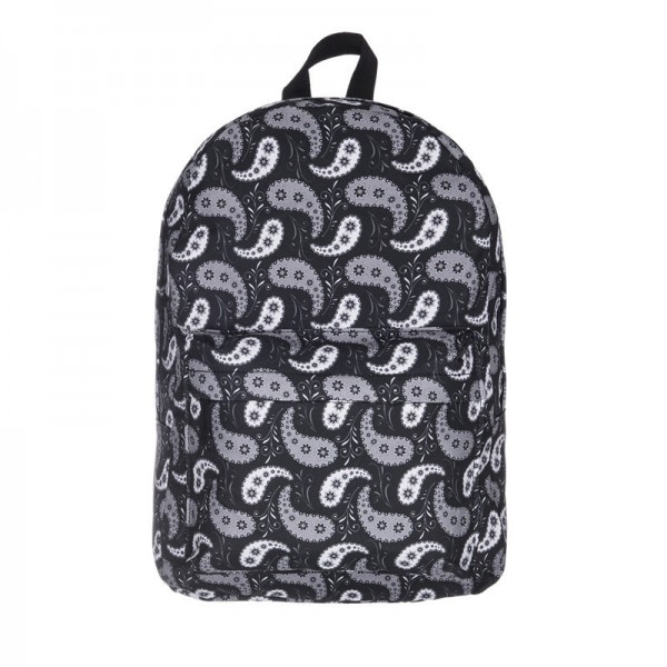Abstract Worm Pattern Backpack, Daily Use Pattern Backpack, Comfortable Casual Daypack