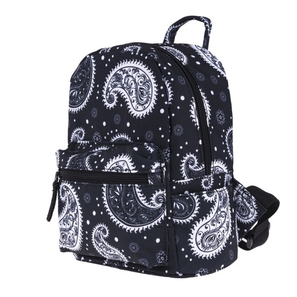 Abstract Worm Pattern Mini Backpack, 3D Pattern Daily Use Backpack, Comfortable Casual Daypack For Women and Children