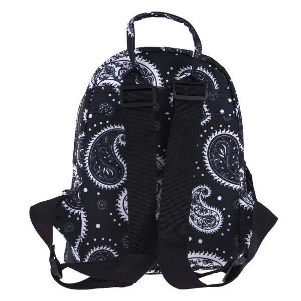 Abstract Worm Pattern Mini Backpack, 3D Pattern Daily Use Backpack, Comfortable Casual Daypack For Women and Children