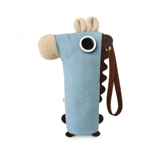 Little Horse Blue Pencil Case 8.2"x5.5"